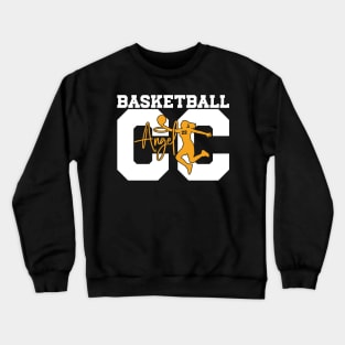 Basketball Angel Crewneck Sweatshirt